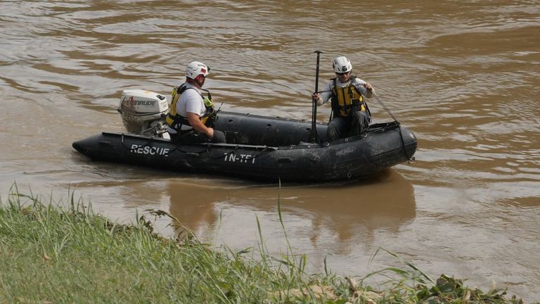 Flooding in hazard, Kentucky