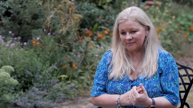 Georgia Elms was widowed in 2006