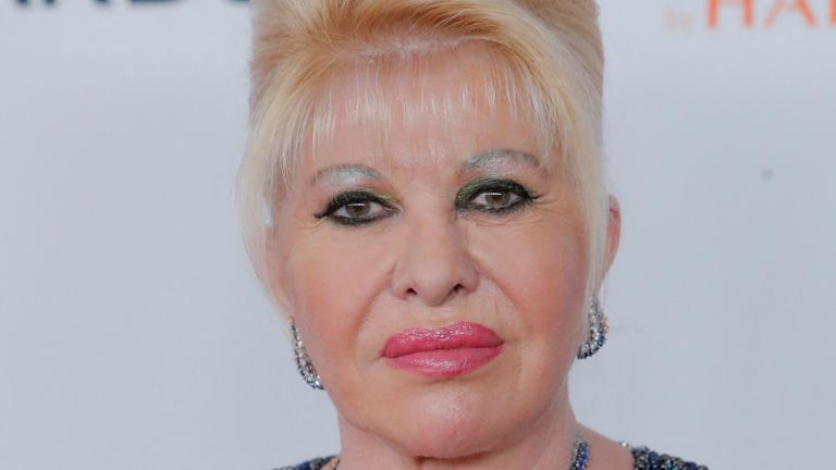 FILE PHOTO: Ivana Trump attends the 2018 Pre-GRAMMY Gala & GRAMMY Salute to Industry Icons presented by Clive Davis and The Recording Academy honoring Shawn "JAY-Z" Carter in Manhattan, New York
FILE PHOTO: Ivana Trump attends the 2018 Pre-GRAMMY Gala & GRAMMY Salute to Industry Icons presented by Clive Davis and The Recording Academy honoring Shawn "JAY-Z" Carter in Manhattan, New York, U.S., January 27, 2018. REUTERS/Andrew Kelly/File Photo