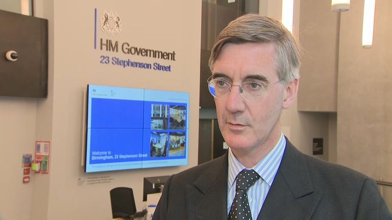 People should go on holiday to Portugal to avoid queues at Dover, says Rees Mogg