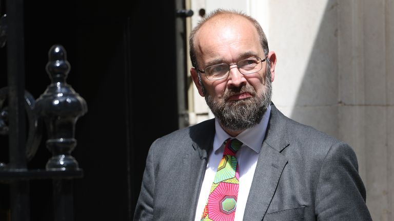 James Duddridge, arrives for a cabinet meeting at 10 Downing Street, London, the first since Prime Minister Boris Johnson resigned as Conservative Party leader. Picture date: Thursday July 7, 2022.
