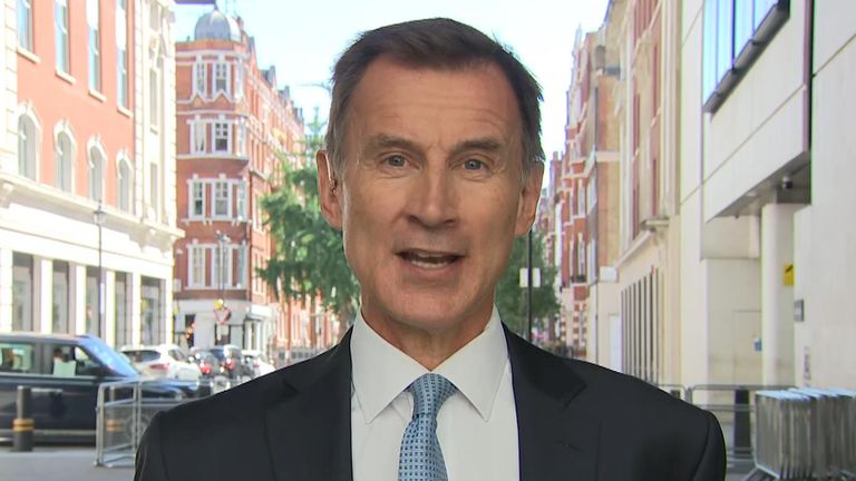 Jeremy Hunt says he would cut corporate taxes if he became Tory leader