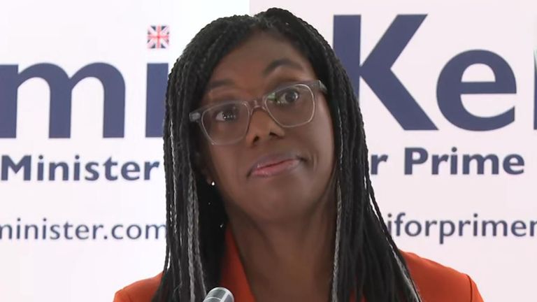 Kemi Badenoch launches her campaign to become Conservative Party leader