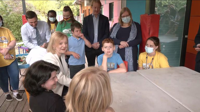 Conservative leadership candidate Liz Truss met with children in Peterborough and they didn&#39;t hide their feelings.
