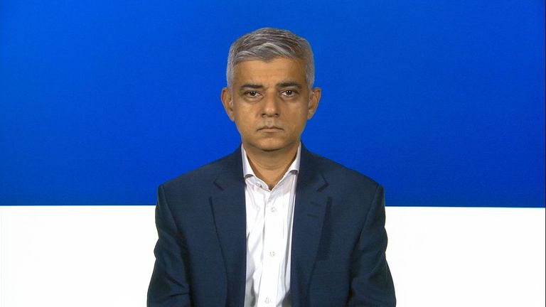 Sadiq Khan on London heatwave fires