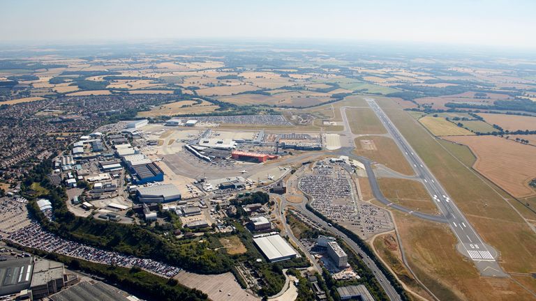 Press Image of London Luton Airport