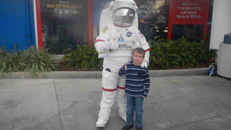 Matthew dreamed of becoming an astronaut 