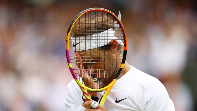 Rafael Nadal has been forced to pull out of Wimbledon due to an injury 