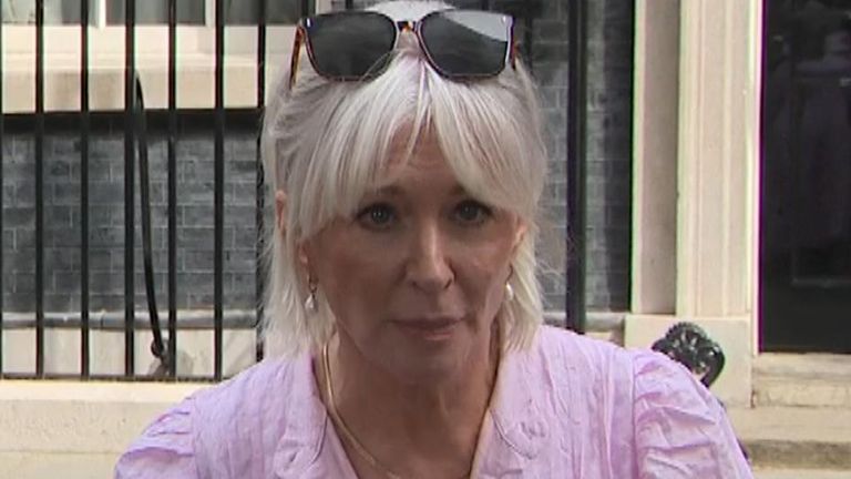 Nadine Dorries will be backing Liz Truss for Tory leadership