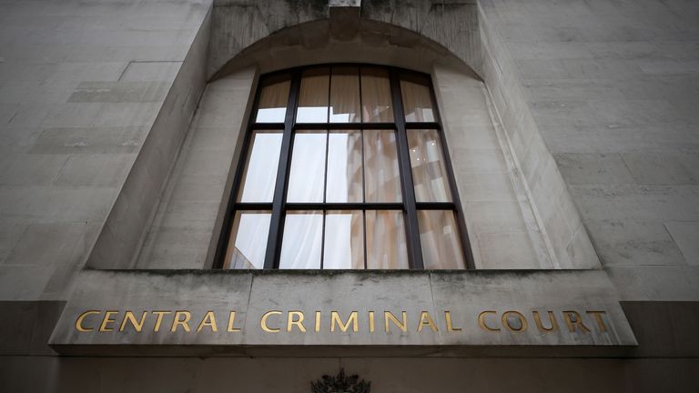 The Old Bailey is seen, ahead of the arrival of Ali Harbi Ali, 25, suspect in the murder of British MP David Amess, who is due to appear in court, in London, Britain, October 22, 2021. REUTERS/Hannah McKay