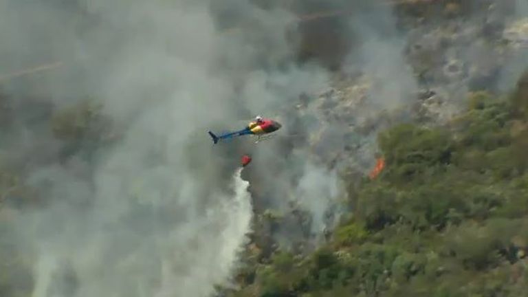 Incendios en Portugal