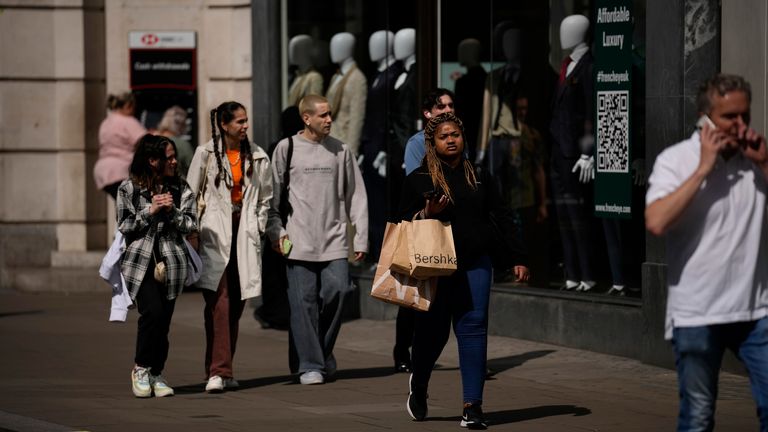 Retail sales fall to lowest rate ‘since depths of pandemic’