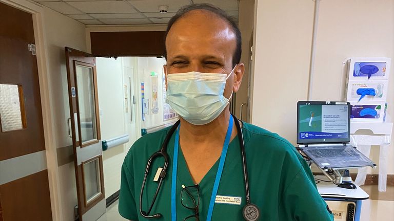 Dr Mohammed Munavvar, Clinical director for respiratory medicine, Lancashire Teaching Hospitals NHS Trust