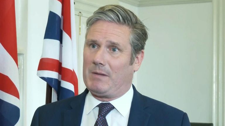 Sir Keir Starmer says the government is collapsing