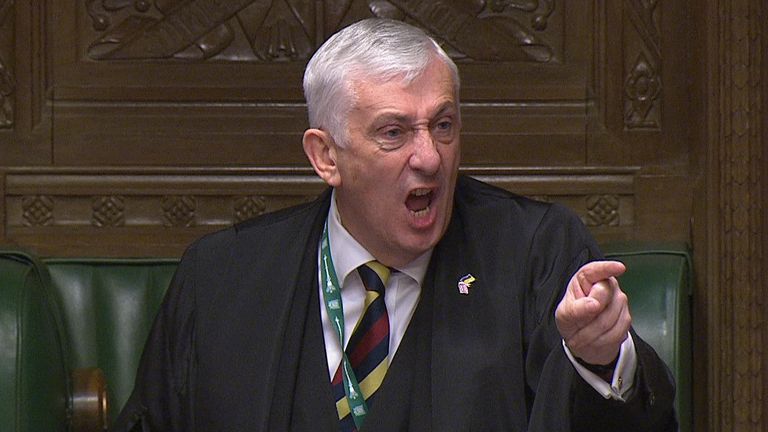 Speaker expells two MPs from the Commons