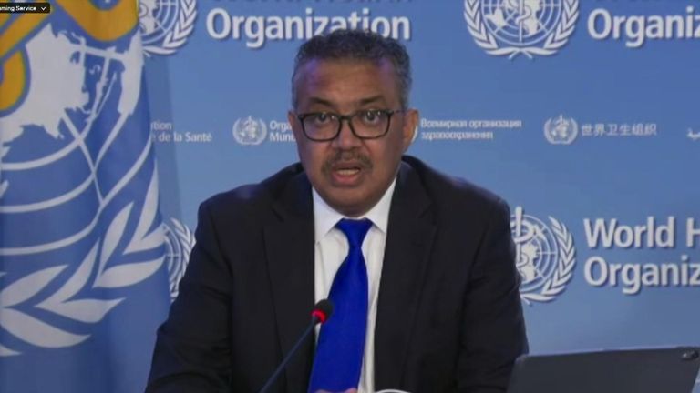 The WHO&#39;s Director-General declared monkeypox a gloal health emergency 