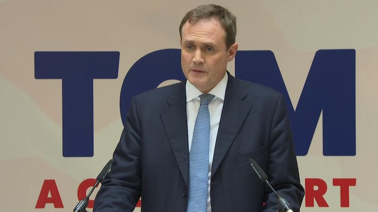 Tom Tugendhat launches his campaign to be Conservative leader