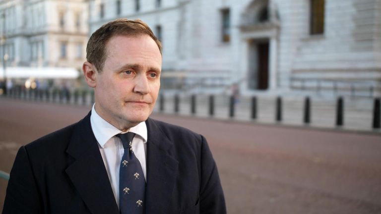 Tory MP Tom Tugendhat talks to Sky News' Deputy Political Editor Sam Coates about a potential leadership bid.