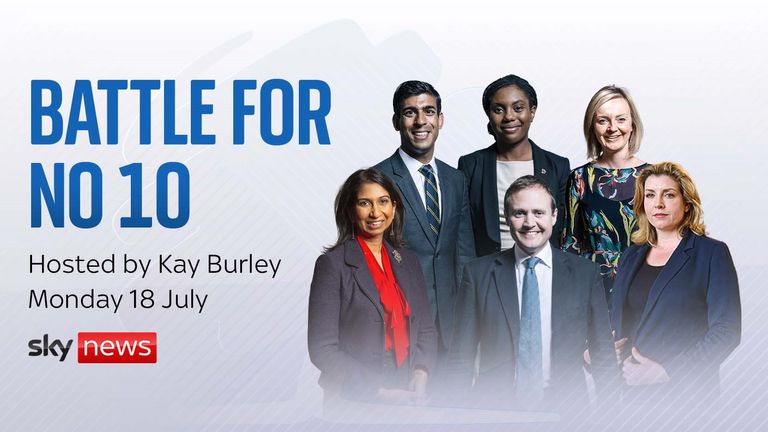 Tory leadership debate promo