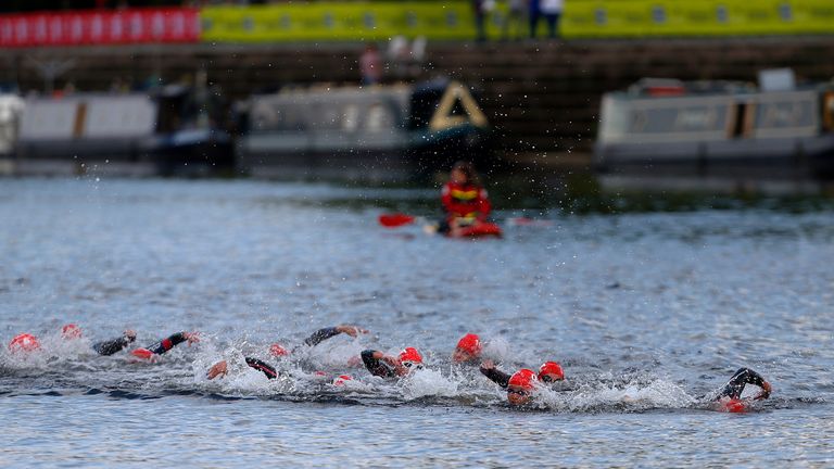  British Triathlon Mixed Relay Cup at Victoria Embankment, Nottingham. PRESS ASSOCIATION Photo. Picture date: Saturday September 2, 2017. Photo credit should read: Paul Thomas/PA Wire