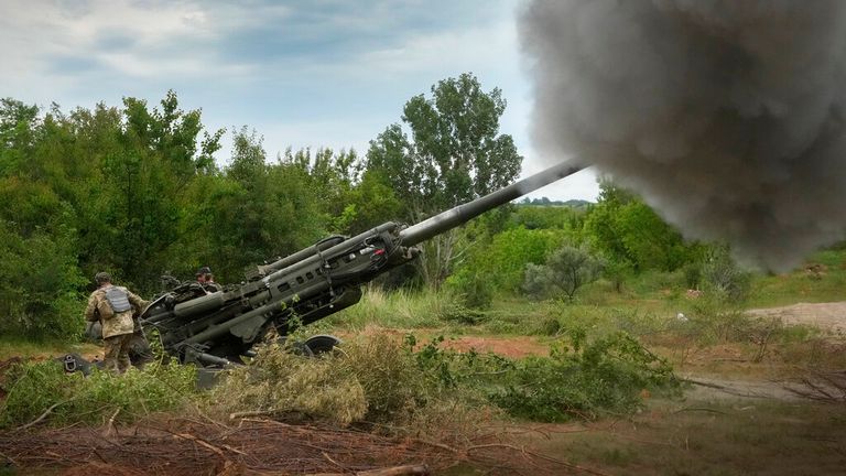 Ukrainian soldiers have been using Western-supplied weapons in the Donbas region 
