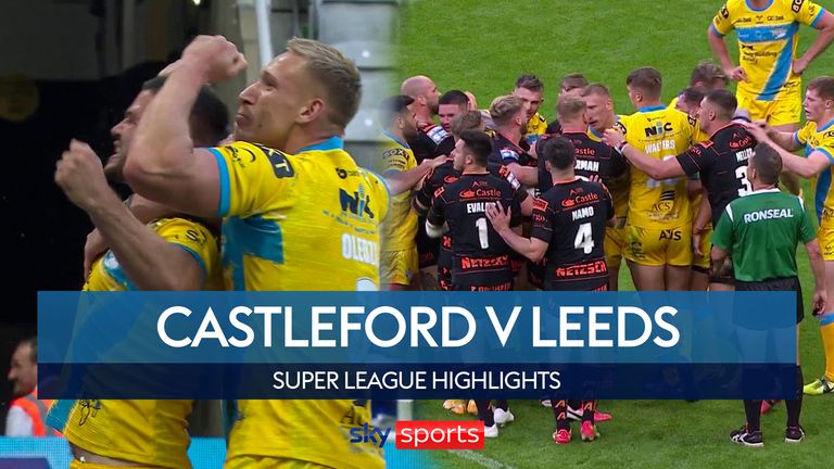 Leeds Rhinos 34-20 Castleford Tigers | Super League highlights