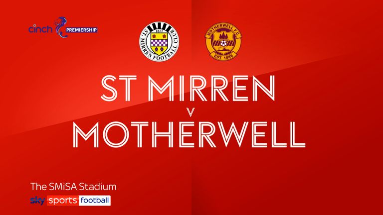 St Mirren 0-1 Motherwell