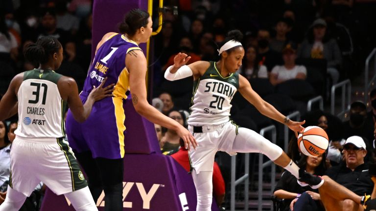 WNBA: Seattle Storm 106-69 Los Angeles Sparks | Video | Watch TV Show ...