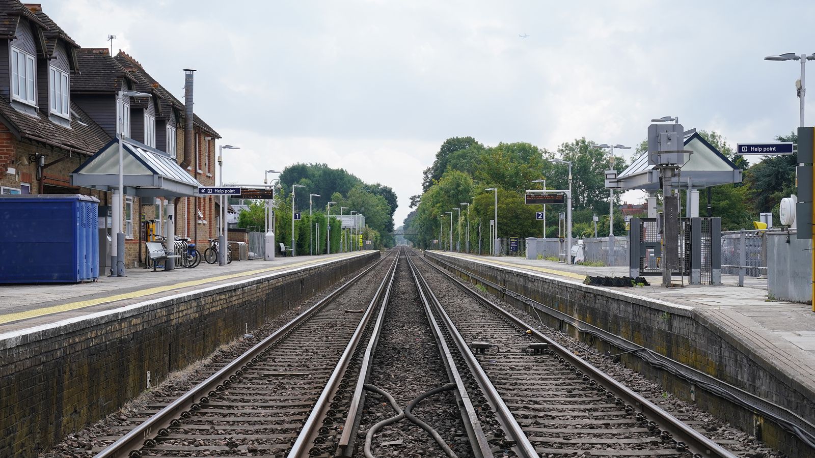 Train services set to be crippled by fresh strike, as Royal Mail staff walk out for second day