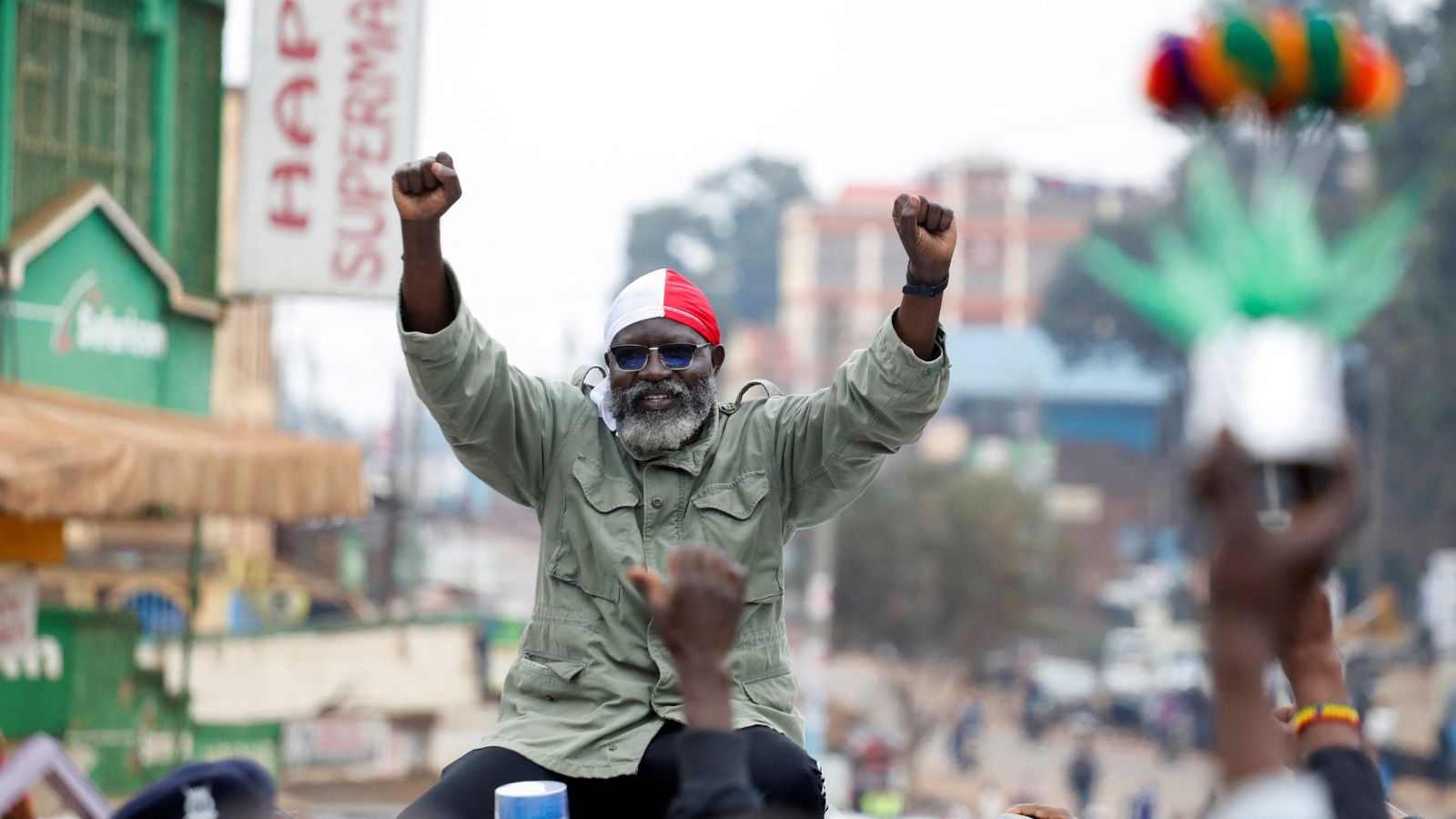 Meet the Kenyan presidential candidate campaigning on marijuana and hyena testicles