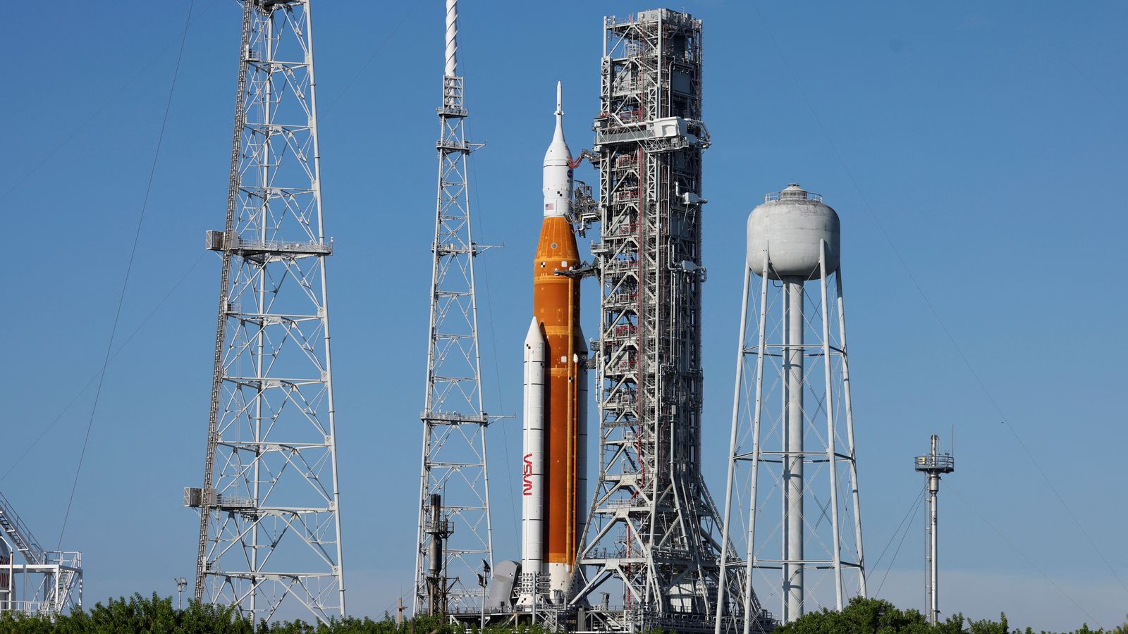 NASA readies for Artemis launch | News UK Video News | Sky News