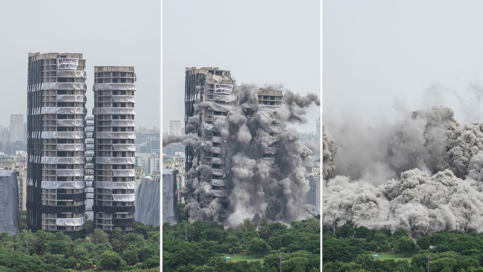 Indien reißt illegale Wohnblocks ab – höchste Gebäude des Landes sollen abgerissen werden |  Weltnachrichten
