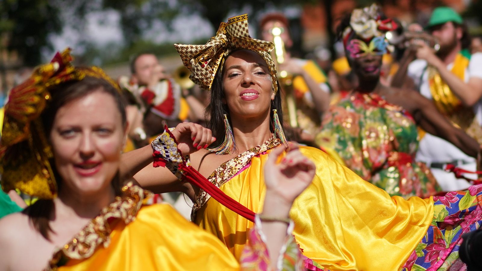 Carnival joy returns to West London | News UK Video News | Sky News