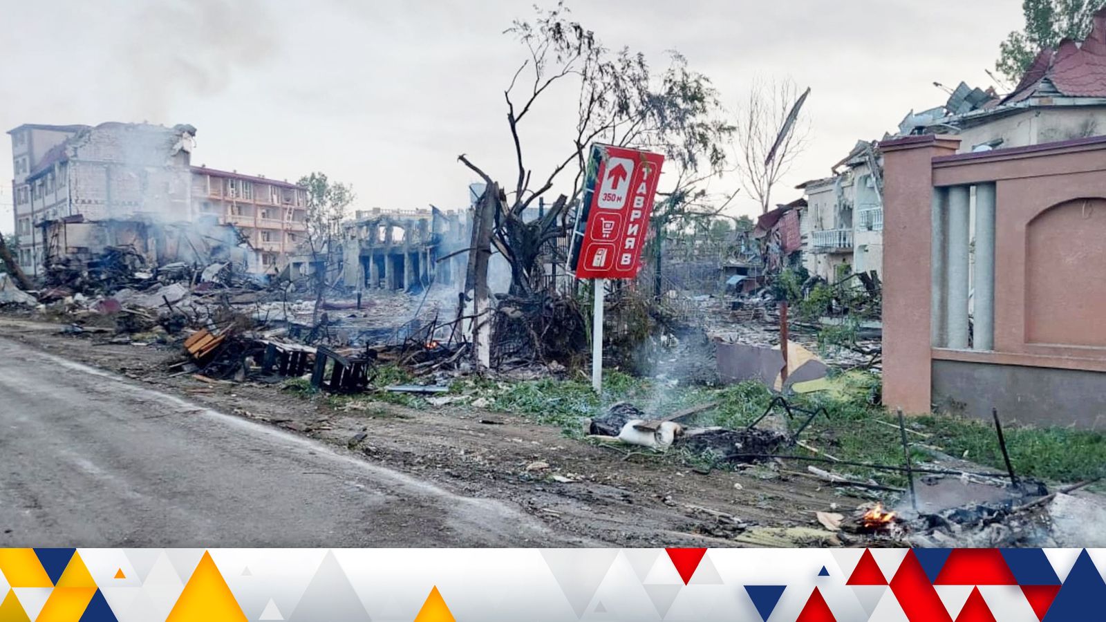 Ukraine news latest: Crimea strikes hit key supply routes for Russia ...