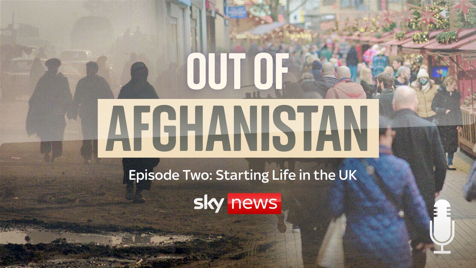 Out of Afghanistan: Life in the UK | News UK Audio News | Sky News