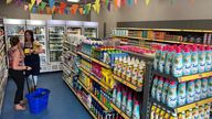 The Ashton Centre in north Belfast has opened a community grocery store