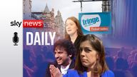 Edinburgh Fringe: Do people still want to laugh at politics? LIsten to the Sky News Daily podcast.