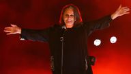 Commonwealth Games - Closing Ceremony - Alexander Stadium, Birmingham, Britain - August 8, 2022.Ozzy Osbourne performs during the closing ceremony REUTERS/Hannah Mckay