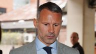 Former Manchester United footballer Ryan Giggs arrives at Manchester Crown Court where he is accused of controlling and coercive behaviour against ex-girlfriend Kate Greville between August 2017 and November 2020. Picture date: Wednesday August 17, 2022.