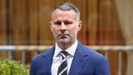 Former Manchester United footballer Ryan Giggs arrives at Manchester Crown Court in Manchester, Britain, August 18, 2022 REUTERS/Molly Darlington 