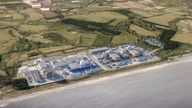 The proposed Sizewell C site. Pic: EDF