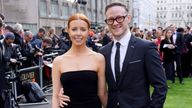 Stacey Dooley and Kevin Clifton attending the Laurence Olivier Awards at the Royal Albert Hall, London. Picture date: Sunday April 10, 2022.
