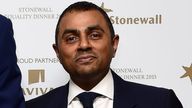  Lord Waheed Alli attending the Stonewall Equality Dinner at the Hilton Park Lane, London.