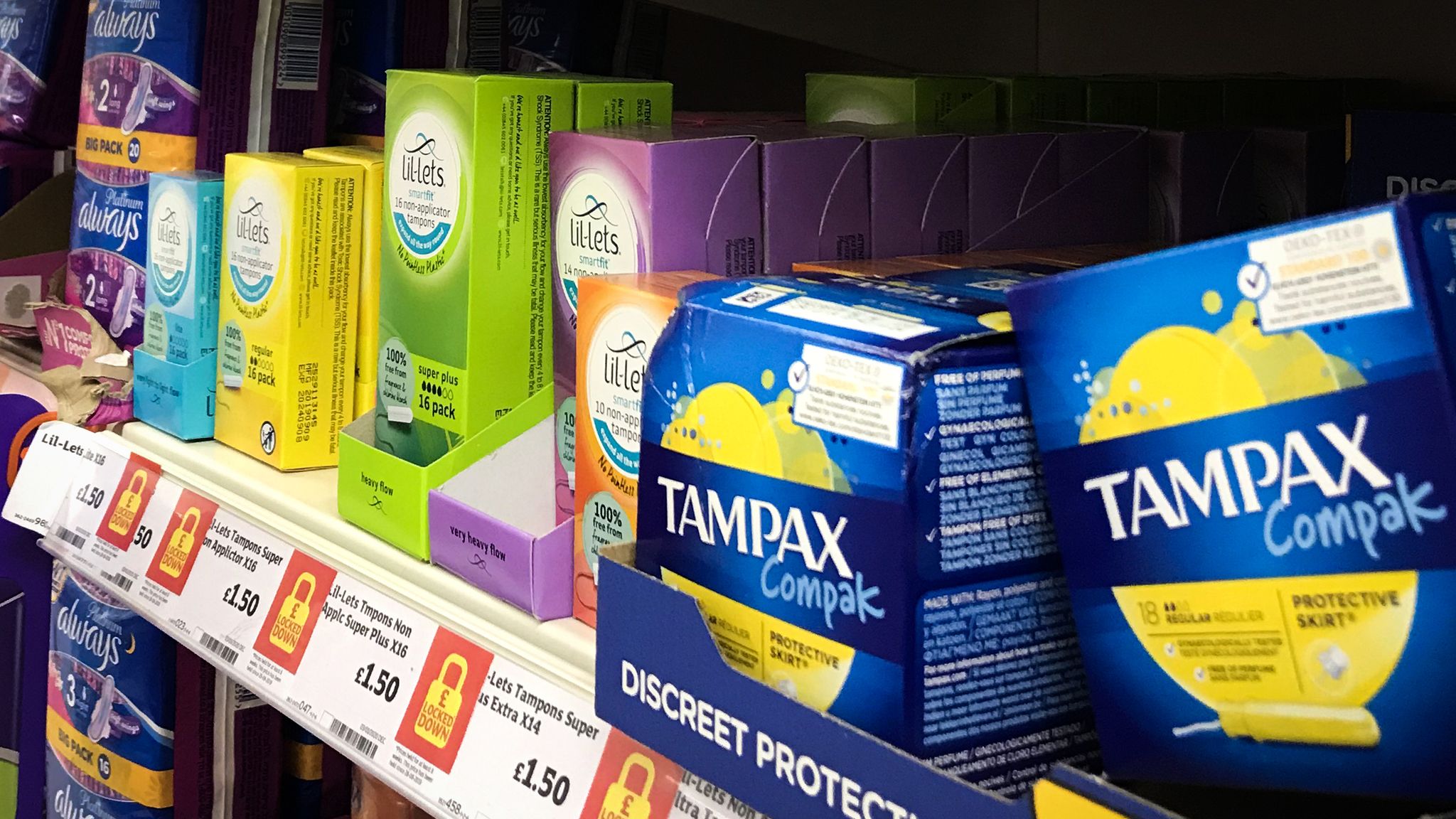 Scotland to country in world to provide free period products | Politics News | Sky News