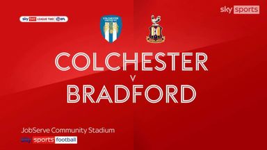 Colchester 1-0 Bradford City
