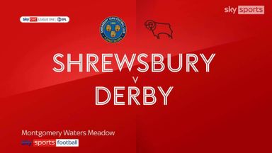 Shrewsbury 0-0 Derby
