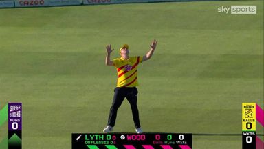 Lyth gone off the first ball!
