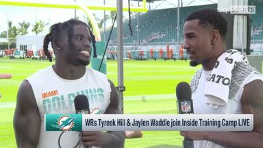 Hill: Me and Waddle the fastest WR tandem in NFL history