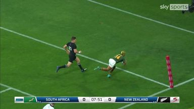 Springboks take early lead against All Blacks