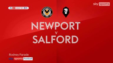 Newport 2-3 Salford City